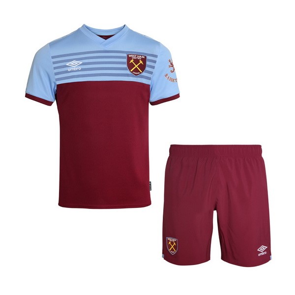 Camiseta West Ham United Primera equipo Niño 2019-20 Rojo